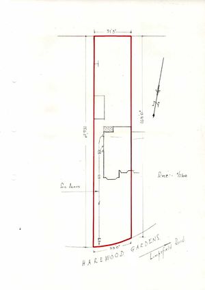 PLOT PLAN FROM 1971- click for photo gallery